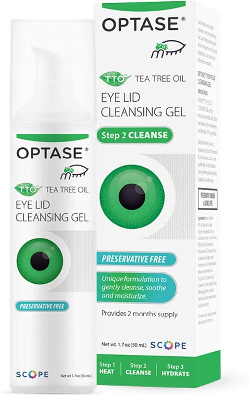 Optase Tea Tree Oil Eyelid Cleansing Gel